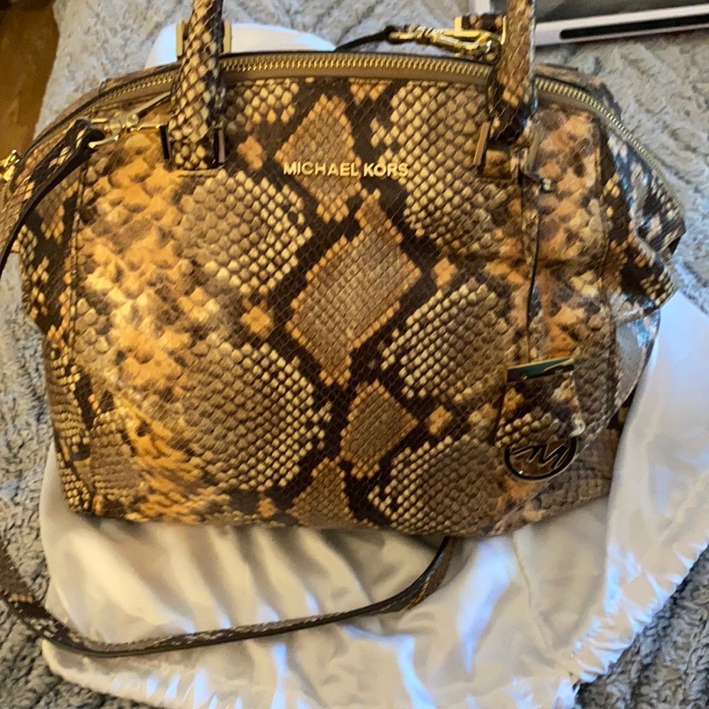 Michael Kors python bag